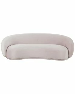 TOV Kendall Blush Velvet Sofa Home Sofas & Sectionals