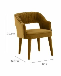 TOV Furniture Zora Velvet Dining Chair Home Dining Chairs & Stools -TOV Shop 3050043162 RLLZ 5