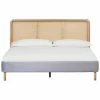 TOV Kavali Grey Bed Home Beds & Headboards