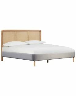 TOV Kavali Grey Bed Home Beds & Headboards -TOV Shop 3050045604 RLLZ 2