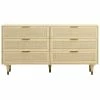 TOV Sierra Buttermilk 6-Drawer Dresser Home Dressers & Armoires