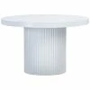 TOV Wave Concrete Round Dining Table Home Dining Tables