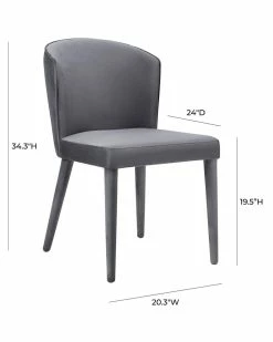 TOV Furniture Metropolitan Velvet Chair Home Accent Chairs -TOV Shop 3050052924 RLLZ 3