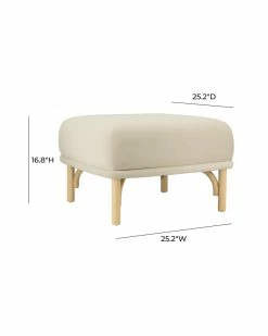 TOV Desiree Velvet Ottoman Home Ottomans & Poufs -TOV Shop 3050058197 RLLZ 3