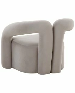 TOV Furniture Jenn Velvet Accent Chair Home Accent Chairs -TOV Shop 3050061988 RLLZ 3