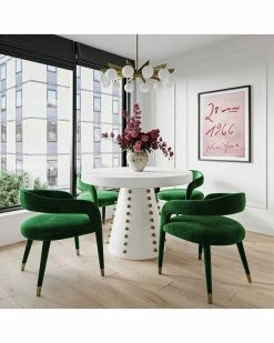 TOV Janice Lacquer Dinette Table Home Dining Tables -TOV Shop 3050065519 RLLZ 2