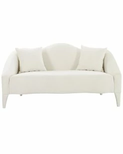 TOV Furniture Naya Velvet Loveseat Home Sofas & Sectionals