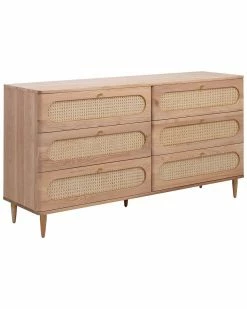 TOV Furniture Carmen 6-Drawer Dresser Home Dressers & Armoires