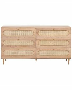 TOV Furniture Carmen 6-Drawer Dresser Home Dressers & Armoires -TOV Shop 3050089300 RLLZ 3