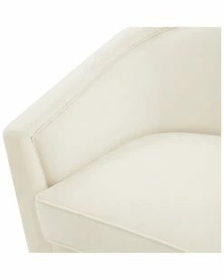 TOV Flapper Cream Swivel Chair Home Accent Chairs -TOV Shop 3050093053 RLLZ 5