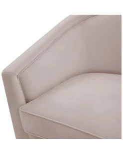 TOV Flapper Blush Swivel Chair Home Accent Chairs -TOV Shop 3050093054 RLLZ 5