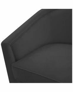 TOV Flapper Black Swivel Chair Home Accent Chairs -TOV Shop 3050093055 RLLZ 5