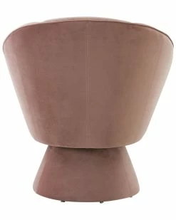 TOV Allora Salmon Accent Chair Home Accent Chairs -TOV Shop 3050093059 RLLZ 3