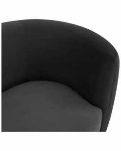 TOV Isabella Black Velvet Loveseat Home Sofas & Sectionals -TOV Shop 3050093092 RLLZ 5