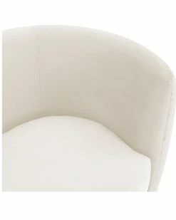 TOV Isabella Cream Velvet Loveseat Home Sofas & Sectionals -TOV Shop 3050093093 RLLZ 5