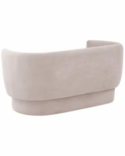 TOV Isabella Blush Velvet Loveseat Home Sofas & Sectionals -TOV Shop 3050093094 RLLZ 3