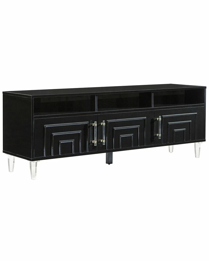 TOV Famke Black Media Console Home TV Stands & Consoles 2 TOV Famke Black Media Console Home TV Stands & Consoles - Image 2