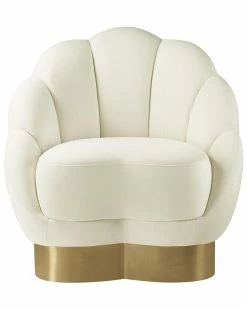 TOV Bloom Velvet Chair Home Accent Chairs -TOV Shop 3050101510 RLLZ 4