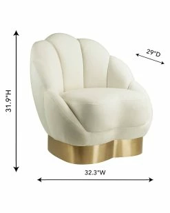 TOV Bloom Velvet Chair Home Accent Chairs -TOV Shop 3050101510 RLLZ 5