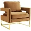 TOV Furniture Avery Velvet Chair Home Accent Chairs