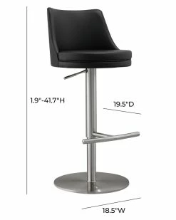 TOV Reagan Adjustable Stool Home Dining Chairs & Stools -TOV Shop 3050111510 RLLZ 3