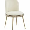 TOV Harley Velvet Dining Chair Home Dining Chairs & Stools