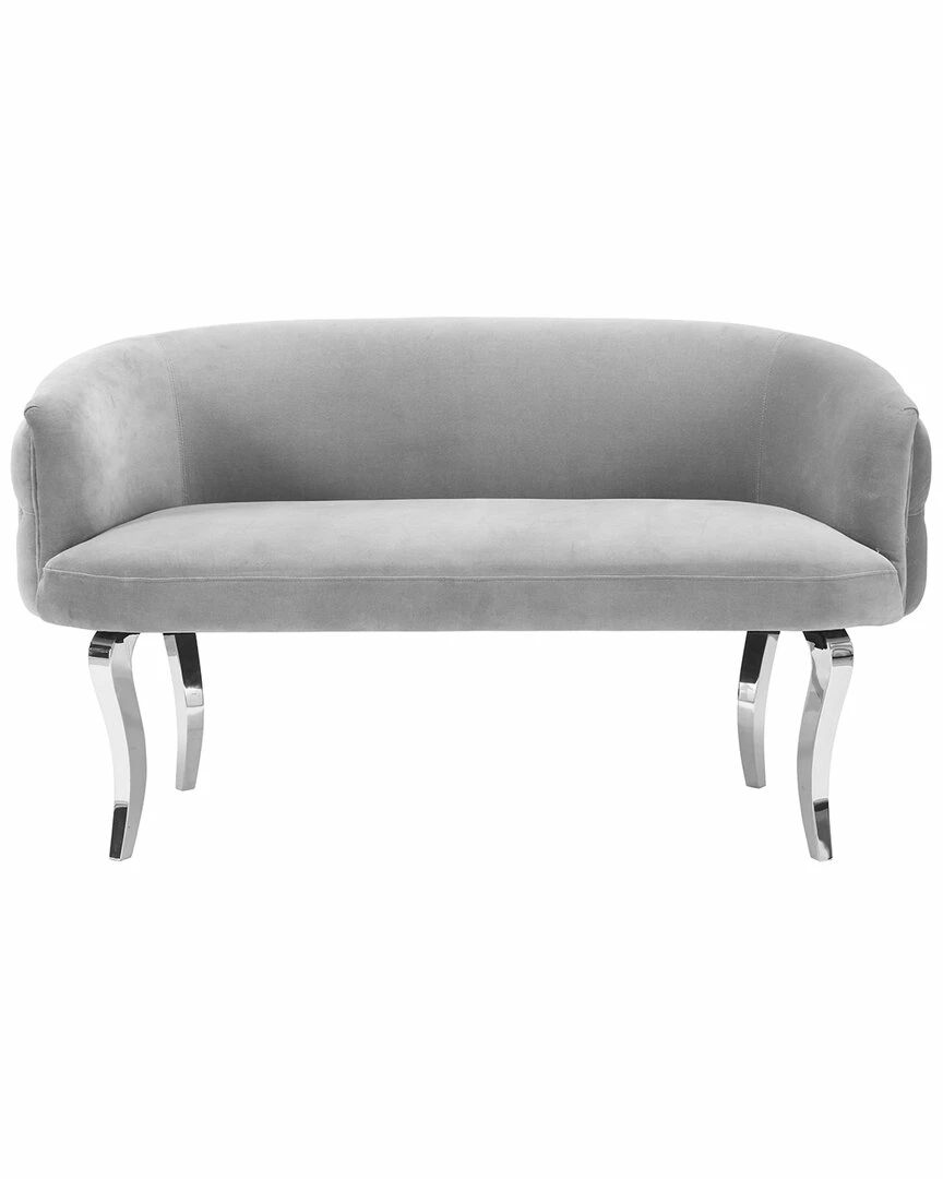 TOV Adina Velvet Loveseat Home Sofas & Sectionals 4 TOV Adina Velvet Loveseat Home Sofas & Sectionals - Image 4