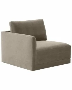 TOV Furniture Willow LAF Corner Chair Home Accent Chairs