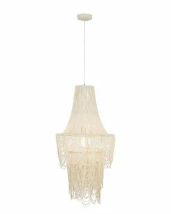 TOV Furniture Raipur Ivory Pendant Home Ceiling Lighting