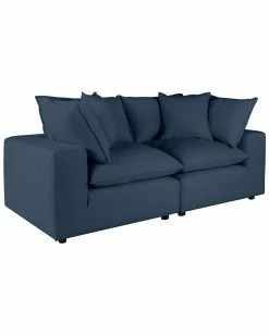 TOV Furniture Cali Modular Loveseat Home Sofas & Sectionals