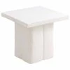 TOV Furniture Kayla Concrete Side Table Home End & Side Tables