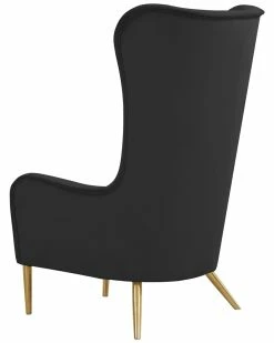 TOV Furniture Ethan Tall Velvet Chair Home Accent Chairs -TOV Shop 3050186407 RLLZ 4
