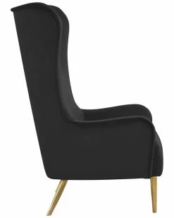TOV Furniture Ethan Tall Velvet Chair Home Accent Chairs -TOV Shop 3050186407 RLLZ 5