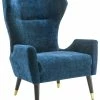 TOV Furniture Logan Velvet Chair Home Accent Chairs