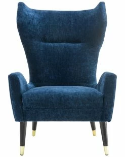 TOV Furniture Logan Velvet Chair Home Accent Chairs -TOV Shop 3050188640 RLLZ 3