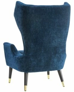 TOV Furniture Logan Velvet Chair Home Accent Chairs -TOV Shop 3050188640 RLLZ 4