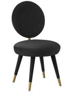 TOV Furniture Kylie Velvet Dining Chair Home Dining Chairs & Stools