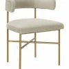 TOV Kim Performance Velvet Chair Home Accent Chairs