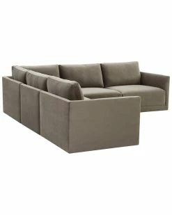 TOV Furniture Willow Modular L-Sectional Home Sofas & Sectionals