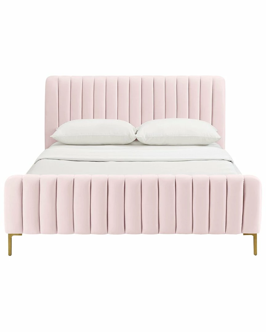 TOV Angela Velvet Bed Home Beds & Headboards 3 TOV Angela Velvet Bed Home Beds & Headboards - Image 3