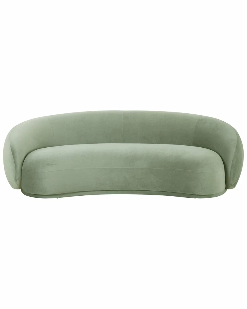 TOV Kendall Green Velvet Sofa Home Sofas & Sectionals 1 TOV Kendall Green Velvet Sofa Home Sofas & Sectionals