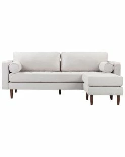 TOV Furniture Cave Tweed Sectional Home Sofas & Sectionals