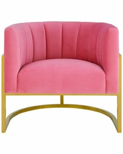 TOV Magnolia Velvet Chair Home Accent Chairs -TOV Shop 3050247354 RLLZ 2