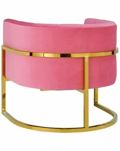 TOV Magnolia Velvet Chair Home Accent Chairs -TOV Shop 3050247354 RLLZ 3