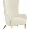 TOV Furniture Ethan Velvet Tall Chair Home Accent Chairs