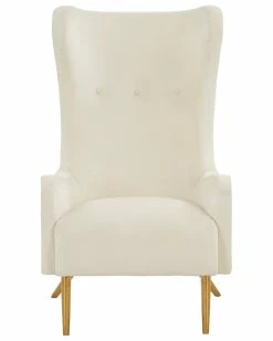 TOV Furniture Ethan Velvet Tall Chair Home Accent Chairs -TOV Shop 3050250012 RLLZ 3