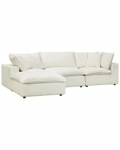TOV Furniture Cali Modular 4pc Sectional Home Sofas & Sectionals