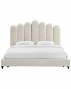 TOV Furniture Celine Velvet Bed Home Beds & Headboards -TOV Shop 3050265216 RLLZ 3