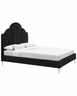 TOV Furniture Bianca Velvet Bed Home Beds & Headboards -TOV Shop 3050272466 RLLZ 4