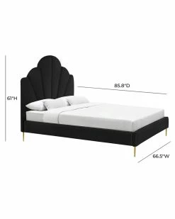 TOV Furniture Bianca Velvet Bed Home Beds & Headboards -TOV Shop 3050272466 RLLZ 5